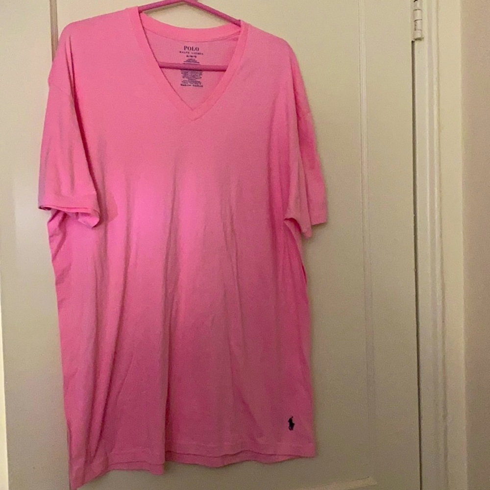 Polo Ralph Lauren pink tee shirt size: XL